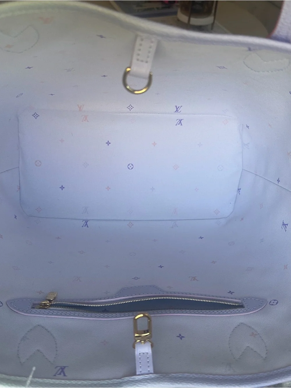 Louis Vuitton Spring in the City Sunrise Pastel Neverfull